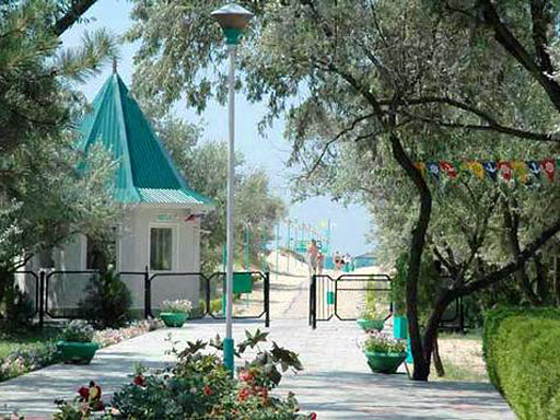 На территории