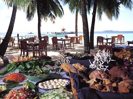 Отель Banyan Tree Maldives Vabbinfaru 5 Ресторан «Sangu Garden»