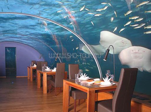 Подводный ресторан Ithaa