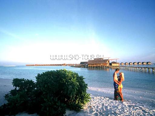 Вид на номера Over Water Bungalow