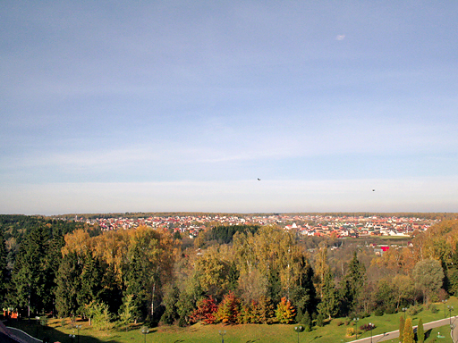 Вид территории