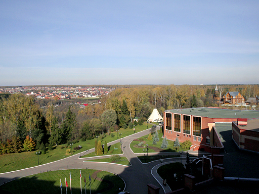 Вид территории