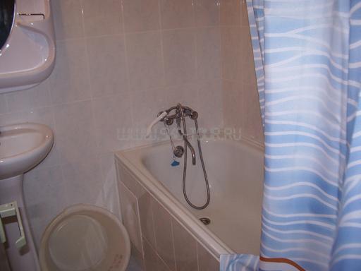 Санузел в 2-х местном 2-х комнатном номере Люксе. Корпус №5,6,7