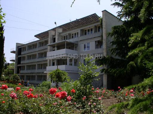 Вид на санаторий