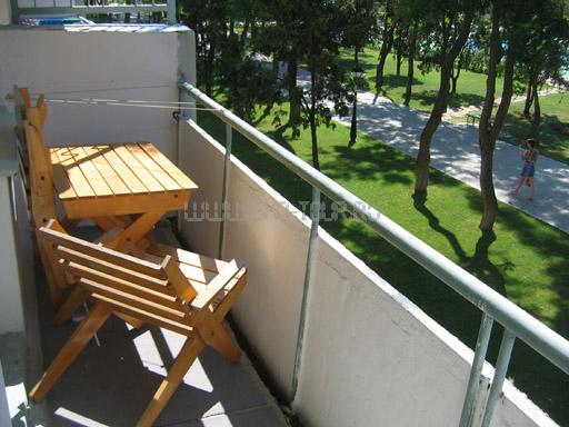 Балкон в 3-х местном 2-х комнатном номере. Корпус №2