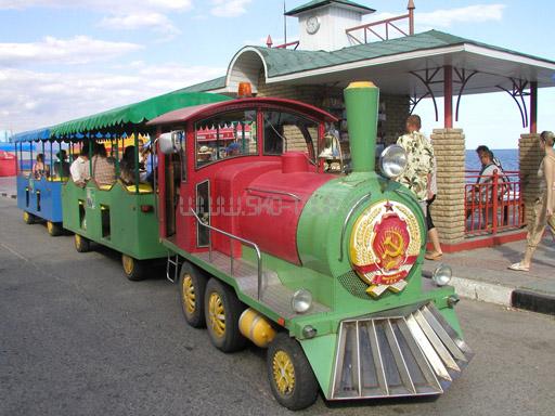 Паровозик на пляж