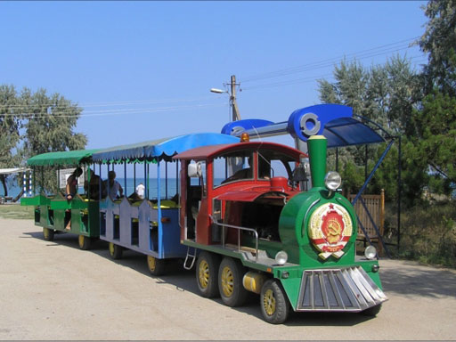 Паровозик на пляж