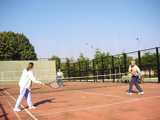 Теннисный корт Центральный Военный санаторий Ессентуки