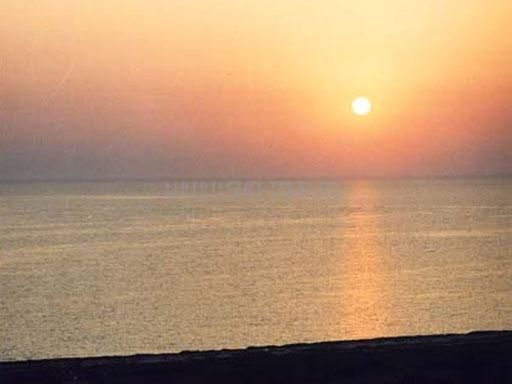 Закат на море