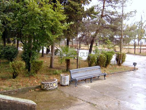 На территории