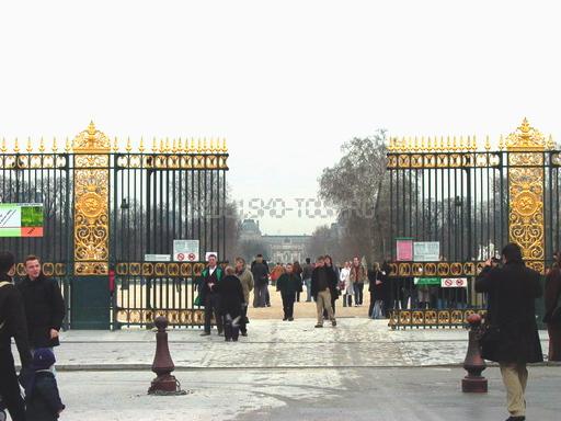 Вход в сад Тюильри