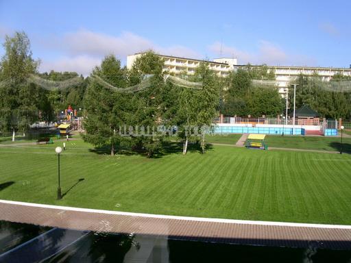 На территории