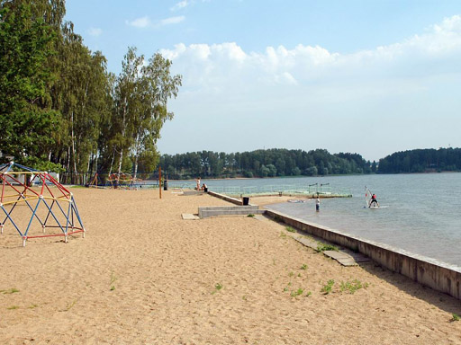 Песчаный пляж Отель «Авантель клаб Истра»