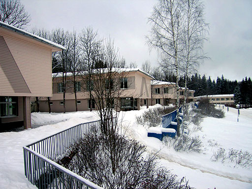 На территории