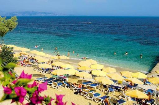 Вид на пляж