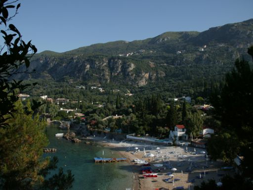 Вид на пляж