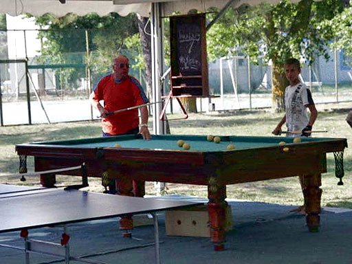 Бильярд на открытом воздухе Пансионат «Одиссея»