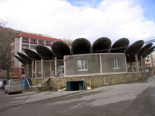 На территории