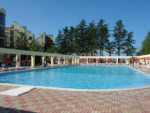 Открытый бассейн СПА отель «Прометей клуб» Сочи Лазаревское