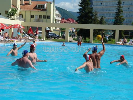 Открытый Бассейн СПА отель «Прометей клуб» Сочи Лазаревское