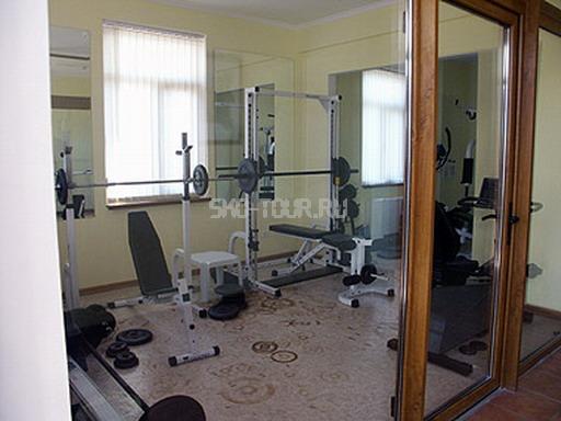 Тренажерный зал СПА отель «Прометей клуб» Сочи Лазаревское