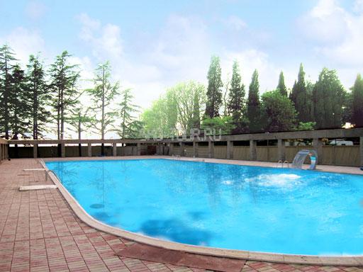 Бассейн с морской водой СПА отель «Прометей клуб» Сочи Лазаревское