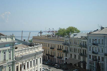 Вид из ресторана