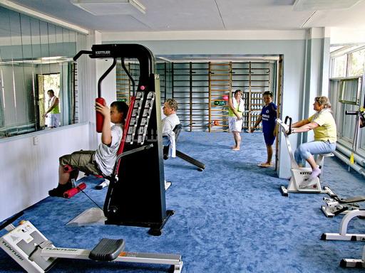 Тренажёрный зал пансионат «Бургас» Сочи