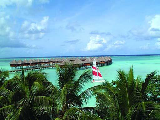 Вид на Water Villas