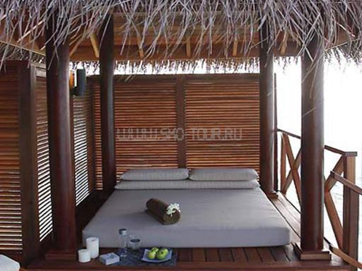 Терраса в Lagoon Bungalow