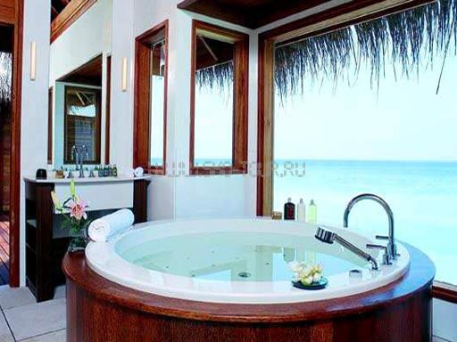 Ванная комната в Ocean Bungalow