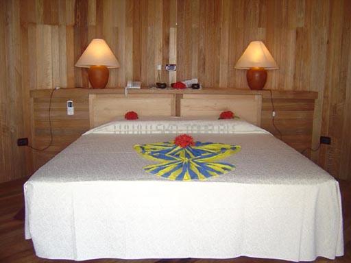 Water Villa, спальня